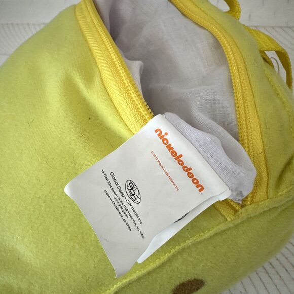 Nickelodeon Spongebob SquarePants Figure Stuffed Animal Plush Backpack 2012 - Picture 11 of 14